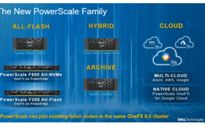 BLOG: Dell EMC PowerScale Review:  Enterprise Storage Solution for Object, Block, and File