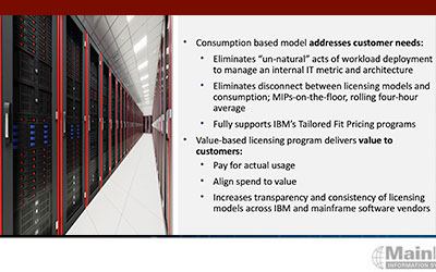 VLOG: Refreshing the Financial Investment of the Mainframe