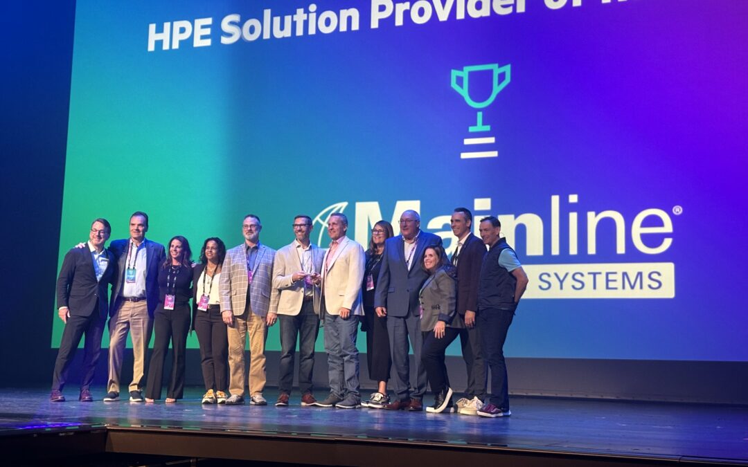 Mainline Information Systems Recognized as United States Solution Provider of the Year by Hewlett Packard Enterprise (HPE)